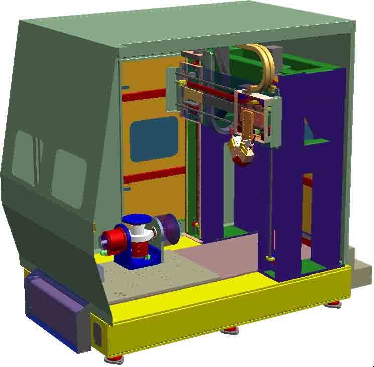 3D Printing Machine Laser Consolidator Design